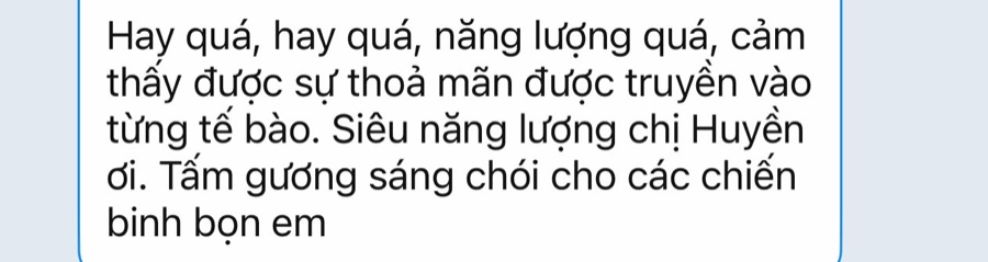 Phản hồi học viên