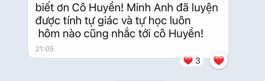 Phản hồi học viên